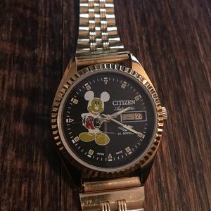 Vintage Citizen Automatic Mickey Mouse Men’s Watch